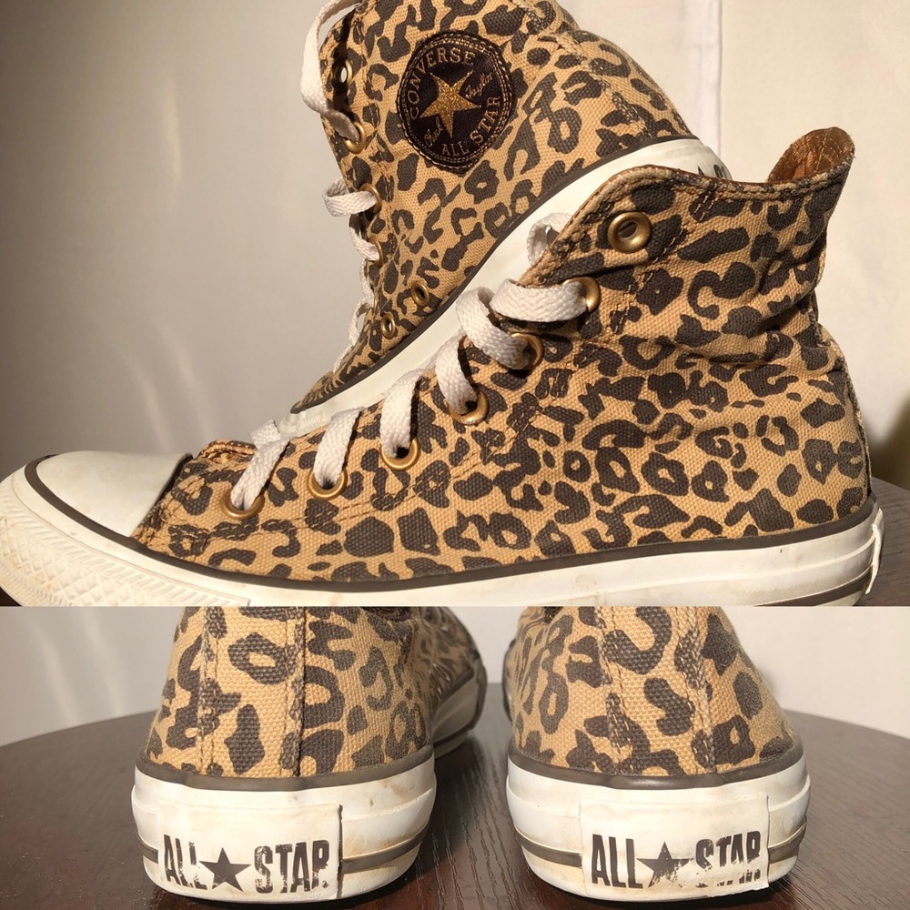 Converse 🐆 LEOPARD Shoes || US Women’s 7